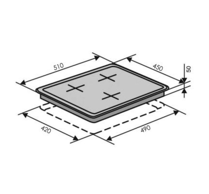 Варочная поверхность VENTOLUX VI 43 TC (VI43TC)