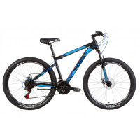 Велосипед Discovery 26" TREK DD рама-13" 2021 Black/Turquoise (OPS-DIS-26-389)